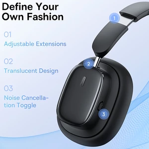 هدفون بلوتوثی گیمینگ حذف نویز بیسوس