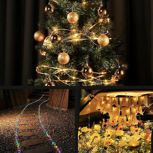 خرید چراغ کمپینگ و ال‌ای‌دی ریسه‌‌ای شارژی 7 متری ضدآب شیائومی