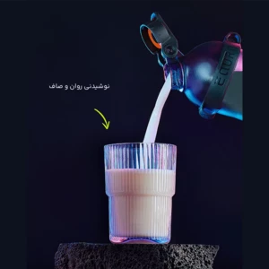 قیمت شیکر ورزشی و مخلوط کن شارژی 550 میلی‌لیتر اکورا