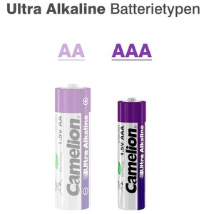 باتری نیم قلمی کملیون Ultra Alkaline ( 2 عددی)
