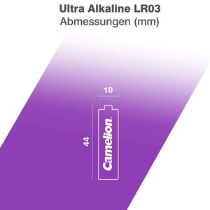 باتری نیم قلمی کملیون Ultra Alkaline ( 2 عددی)