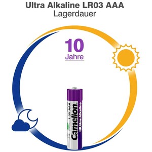 باتری نیم قلمی کملیون Ultra Alkaline ( 2 عددی)