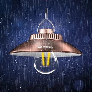 خرید چراغ کمپینگ شارژی ضدآب اسمایلینگ شارک