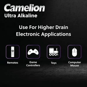 باتری قلمی باتری قلمی کملیونمدل Ultra Alkaline (2 عددی)