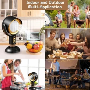 هودو تصفیه کننده  رومیزی قابل حمل یون منفی با فیلتر جدا شونده