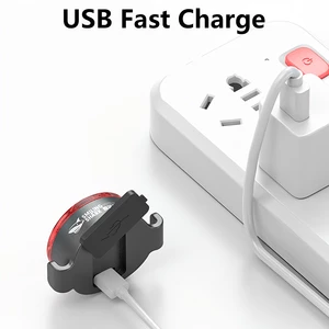 کیفیت چراغ عقب دوچرخه شارژی ضدآب اسمایلینگ شارک