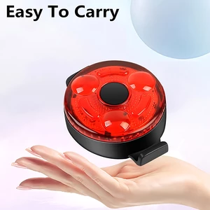 قیمت چراغ عقب دوچرخه شارژی ضدآب اسمایلینگ شارک