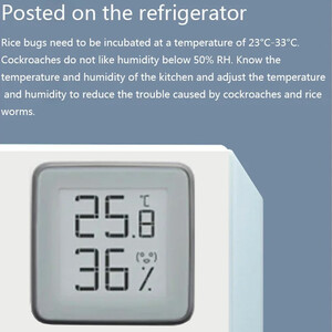 سنسور رطوبت و دما بلوتوثی شیائومی