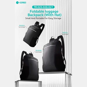 سایزهای کوله پشتی کوهنوردی 15 لیتری تاشو کوتسی