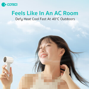 پنکه شارژی دستی کوتسی