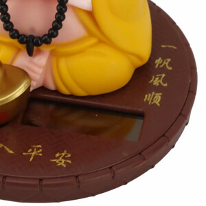 خرید دکوری مجسمه رومیزی متحرک با طراحی موزیکال بودا