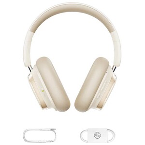 هدست وایرلس بیسوس در رنگ کرم