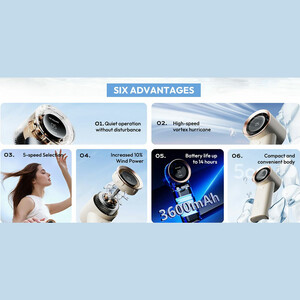 فروش پنکه شارژی دستی سوثینگ