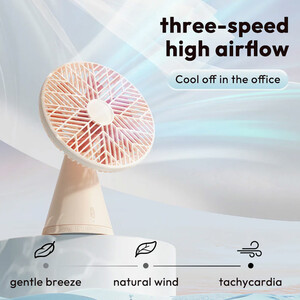 پنکه دستی و رومیزی شارژی قابل حمل  SOTHING Forest Pro