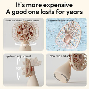 کیفیت پنکه دستی و رومیزی شارژی قابل حمل