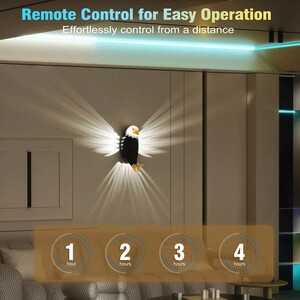 خرید چراغ خواب شارژی با طرح عقاب