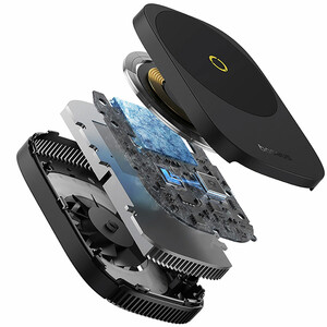 نمای داخلی فن کولر مغناطیسی Baseus