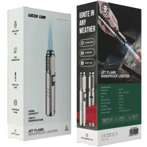 قیمت فندک اتمی ضد باد گرین لاین