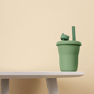 فروش لیوان سیلیکونی فانتزی جوردن و جودی طرح بچه گربه