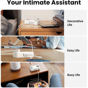 فروش چندراهی برق دو سوکت، یو اس بی و تایپ‌سی 30 وات یوگرین