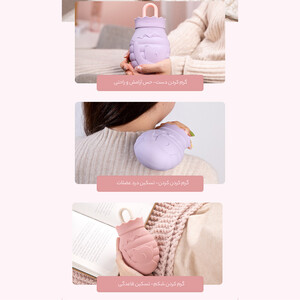 کیسه کیسه آب گرم سیلیکونی جوردن و جودی شیائومی 260 میلی لیتری و 460 میلی لیتری