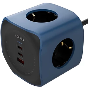 فروش چندراهی برق چندمنظوره چند پورت سوپر شارژ رومیزی الدنیو