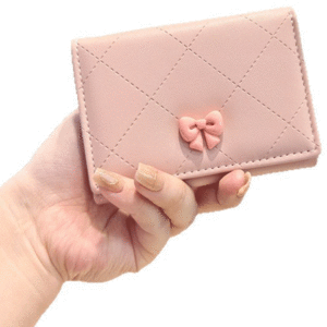 کیف پول صورتی زنانه