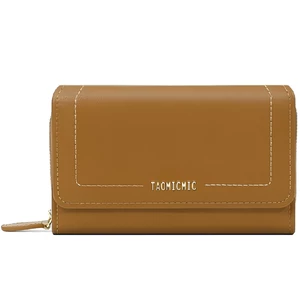 کیفیت کیف پول زنانه چرمی بزرگ زیپدار تائومیک‌میک