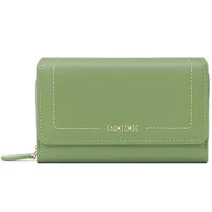 زیباترین کیف پول زنانه چرمی بزرگ زیپدار تائومیک‌میک