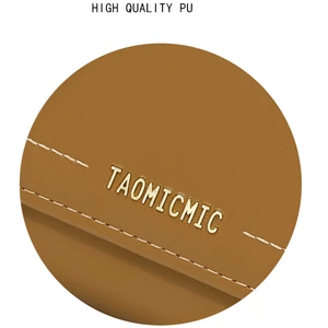 شیک ترین کیف پول زنانه چرمی بزرگ زیپدار تائومیک‌میک