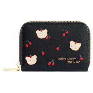 کیف کارت و کیف پول زنانه مشکی تائومیک میک