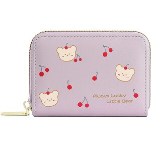 کیف کارت و کیف پول زنانه بنفش تائومیک میک