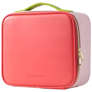 کیف لوازم آرایشی با آینه چراغ‌دار لمسی شارژی قابل حمل جوردن و جودی PT068