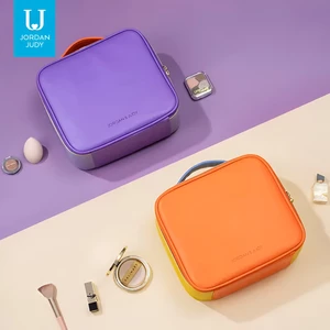 اقتصادی کیف دستی قابل حمل لوازم آرایش و آینه میکاپ چراغ دار لمسی شارژی  جوردن‌ و جودی