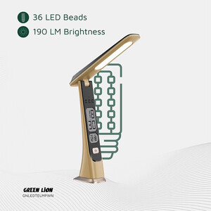 خرید چراغ ال ای دی چوبی شارژی گرین