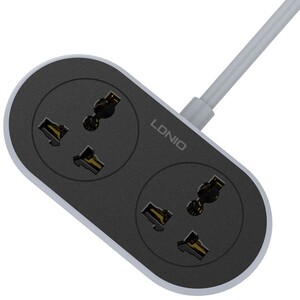 چندراهی برق جهانی دو سوکت 2500 وات الدنیو