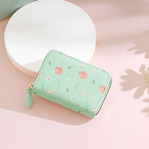 کیف کارت دخترانه میوه ای زیپ دار تائومیک‌میک