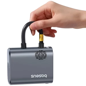 کیفیت پمپ باد دوچرخه و موتور با چراغ قوه بیسوس