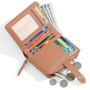 کیف پول دخترانه چرمی تاشو تائومیک میک