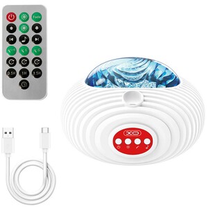 پروژکتور ستاره و کهکشان و اسپیکر بلوتوثی رومیزی ایکس او