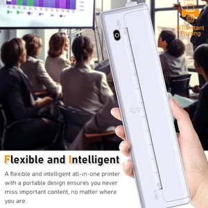 کیفیت چاپگر حرارتی بدون جوهر قابل شارژ پرتابل مسافرتی