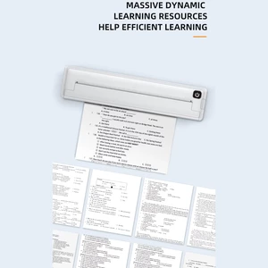 چاپگر حرارتی بدون جوهر قابل شارژ پرتابل مسافرتی