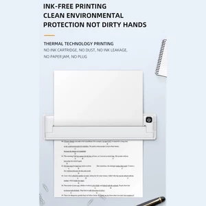 قیمت چاپگر حرارتی بدون جوهر قابل شارژ پرتابل مسافرتی