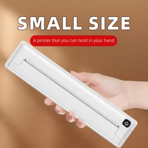چاپگر حرارتی بدون جوهر قابل شارژ پرتابل مسافرتی
