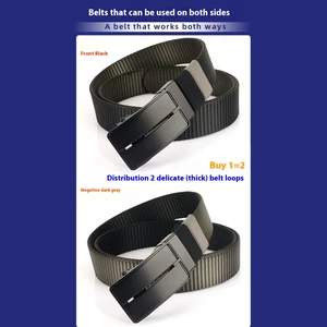 کمربند مردانه دو رو با قابلیت چرخش 360 درجه سگک TX1102