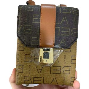 کیف دوشی و کیف دستی چرمی زنانه با قفل اثر انگشت هوشمند