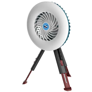 چراغ کمپینگ و پنکه شارژی  صفحه خورشیدی اسمایلینگ شارک LY-0264