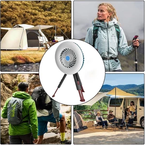 بهترین پنکه و لامپ اضطراری مسافرتی دو منظوره رومیزی و آویز اسمایلینگ شارک