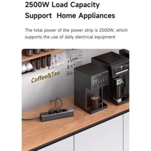 قیمت چندراهی برق سه سوکت، یک یو اس بی و دو تایپ سی 30 وات شارژ سریع رومیزی مک دودو