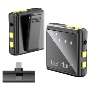 میکروفون یقه‌ای بی سیم تایپ سی ارلدام MC10C